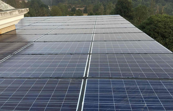 長沙縣安沙鎮(zhèn) 13.75KW 陽光房光伏系統(tǒng)