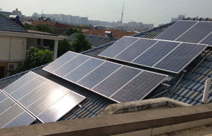 長沙縣星沙鎮(zhèn) 8.5KW屋頂光伏電站