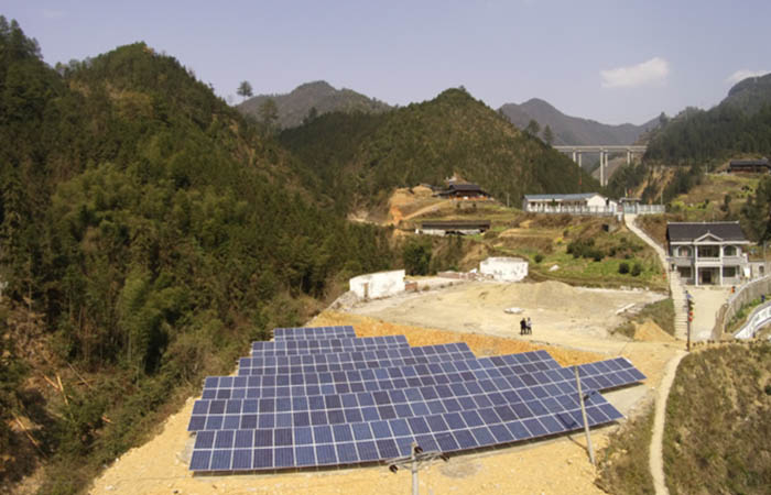 懷化市溆浦縣60KW村級光伏扶貧電站